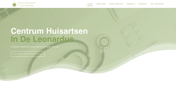 digibastards - webdevelopment - portfolio - Centrum-Huisartsten-in-de-leonardus